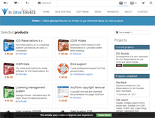 Tablet Screenshot of isopensource.com